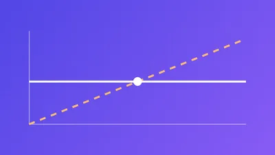 Chart with a flat line for hourly pricing and a rising line for per-token pricing