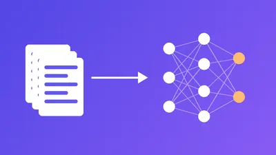 Illustration of a private dataset being used to fine-tune a language model on a rented GPU server